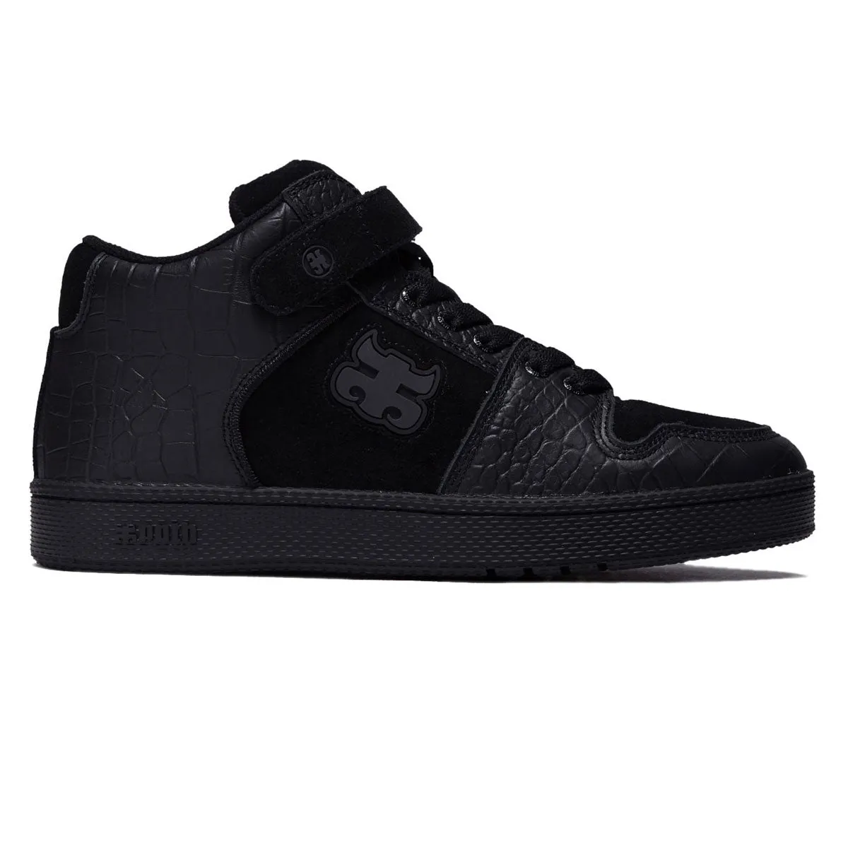 Shock Ride IPath Grasshopper Shoes - Black Croc/Nubuck