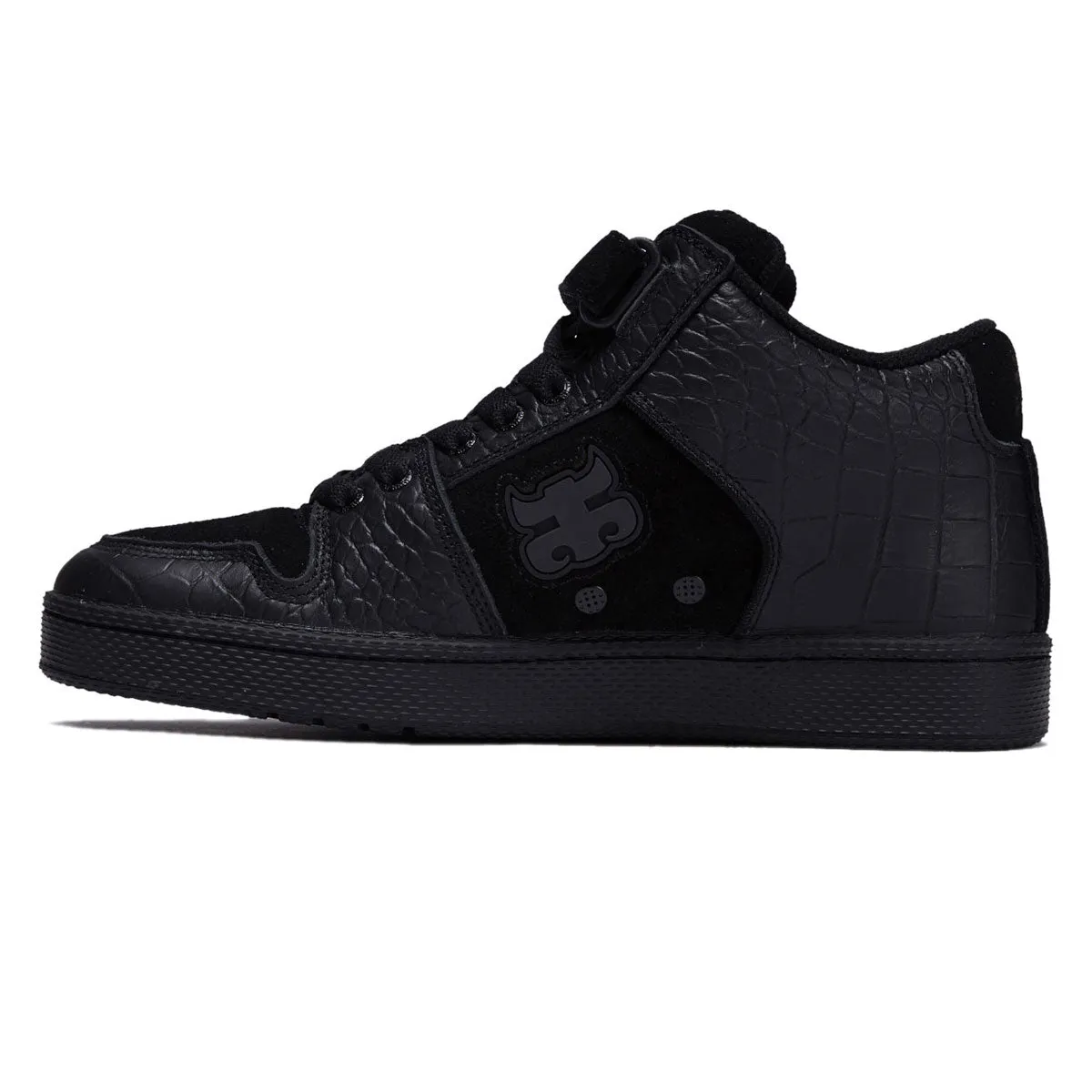 IPath Grasshopper Shoes - Black Croc/Nubuck Sole Traction
