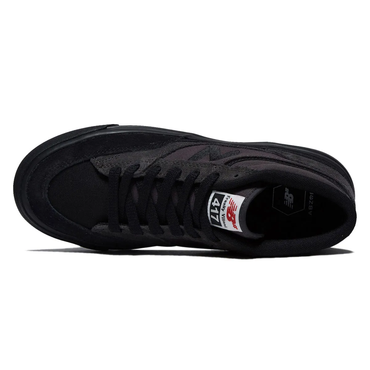 New Balance 417 Villani Shoes - Dark Grey/Black Everyday Fit Street Gear