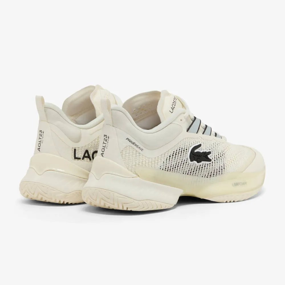Lacoste AG-LT23 Ultra SFA Women's Tennis Shoe (Off White) Motion Balance Streamlined Fit