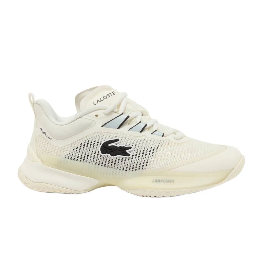 Lacoste AG-LT23 Ultra SFA Women's Tennis Shoe (Off White) Sweat Control