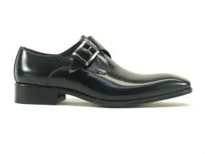 Monk Strap Buckle Leather Shoes Union Look