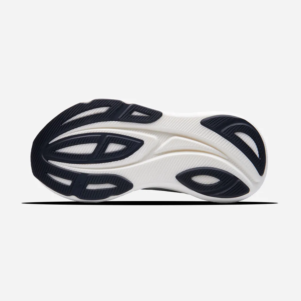 anti - slip running shoes ventilated upper shoes 361-ELEOS: White/Black
