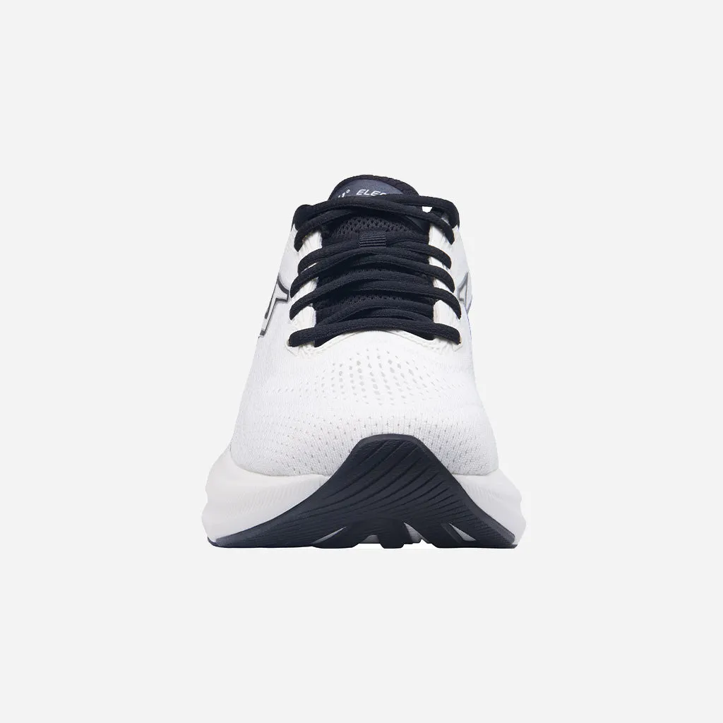 formal - looking running shoes 361-ELEOS: White/Black