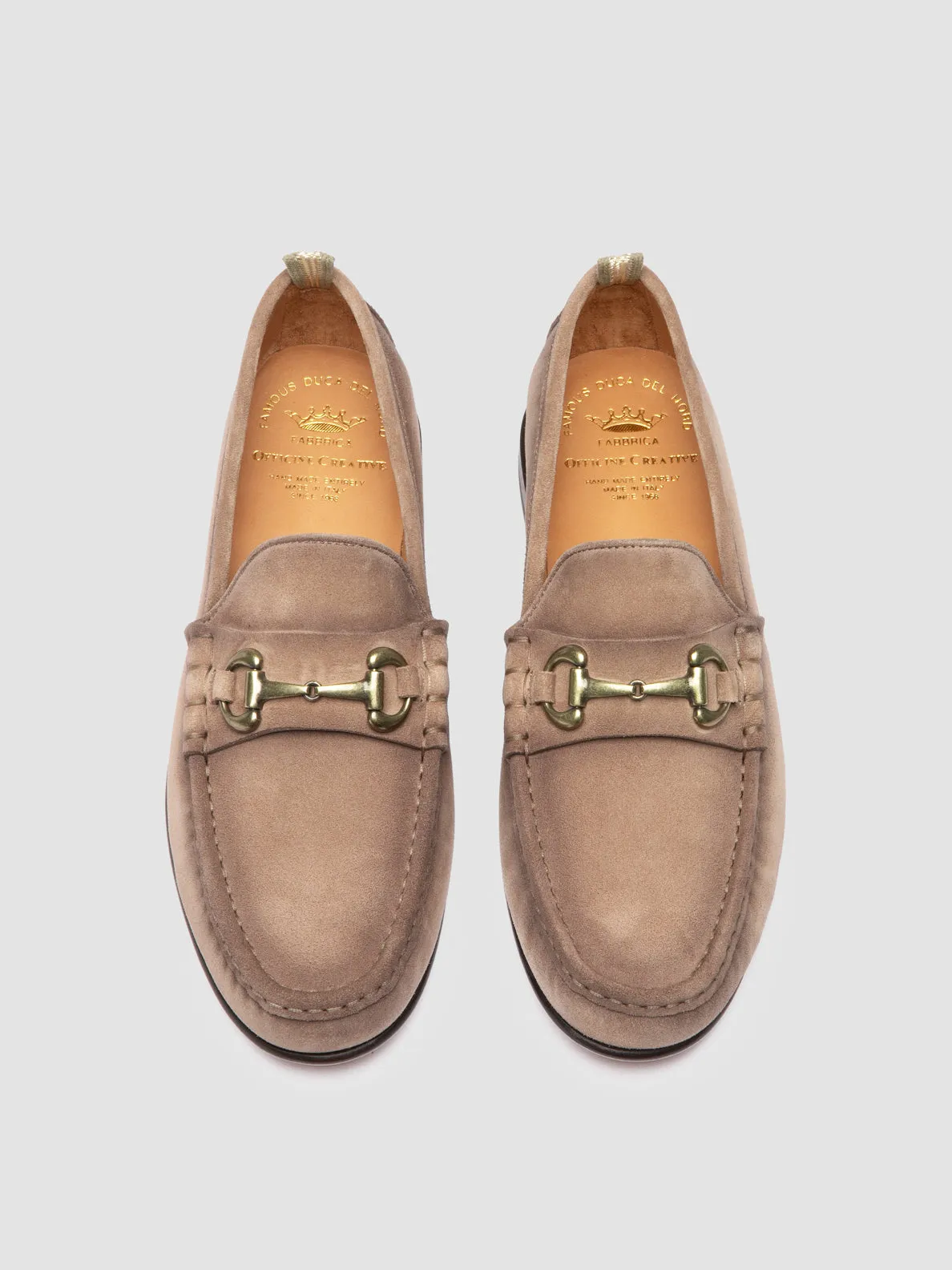 Fast Walk BALFRON 003 - Taupe Suede Penny Loafer