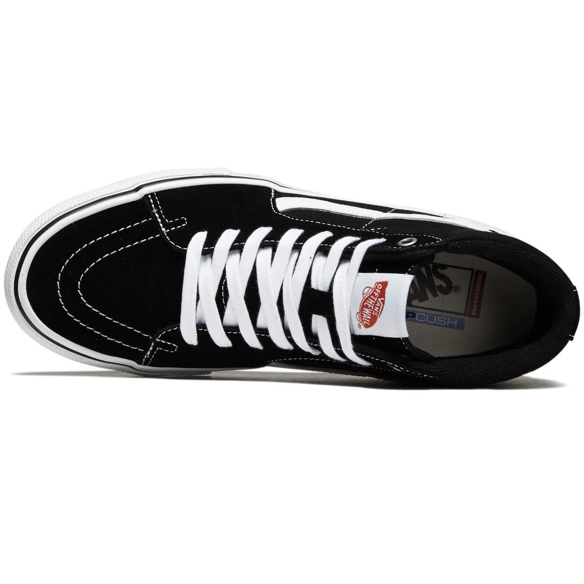 clean design Vans Skate Sk8-hi Shoes - Black/White