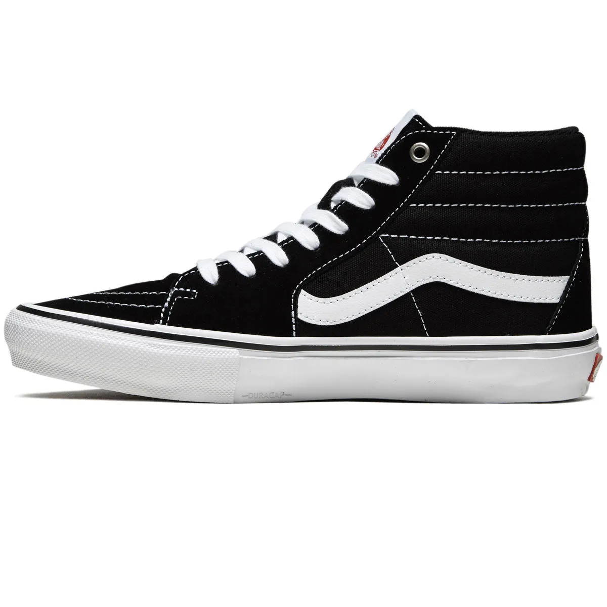 Landing Power Vans Skate Sk8-hi Shoes - Black/White