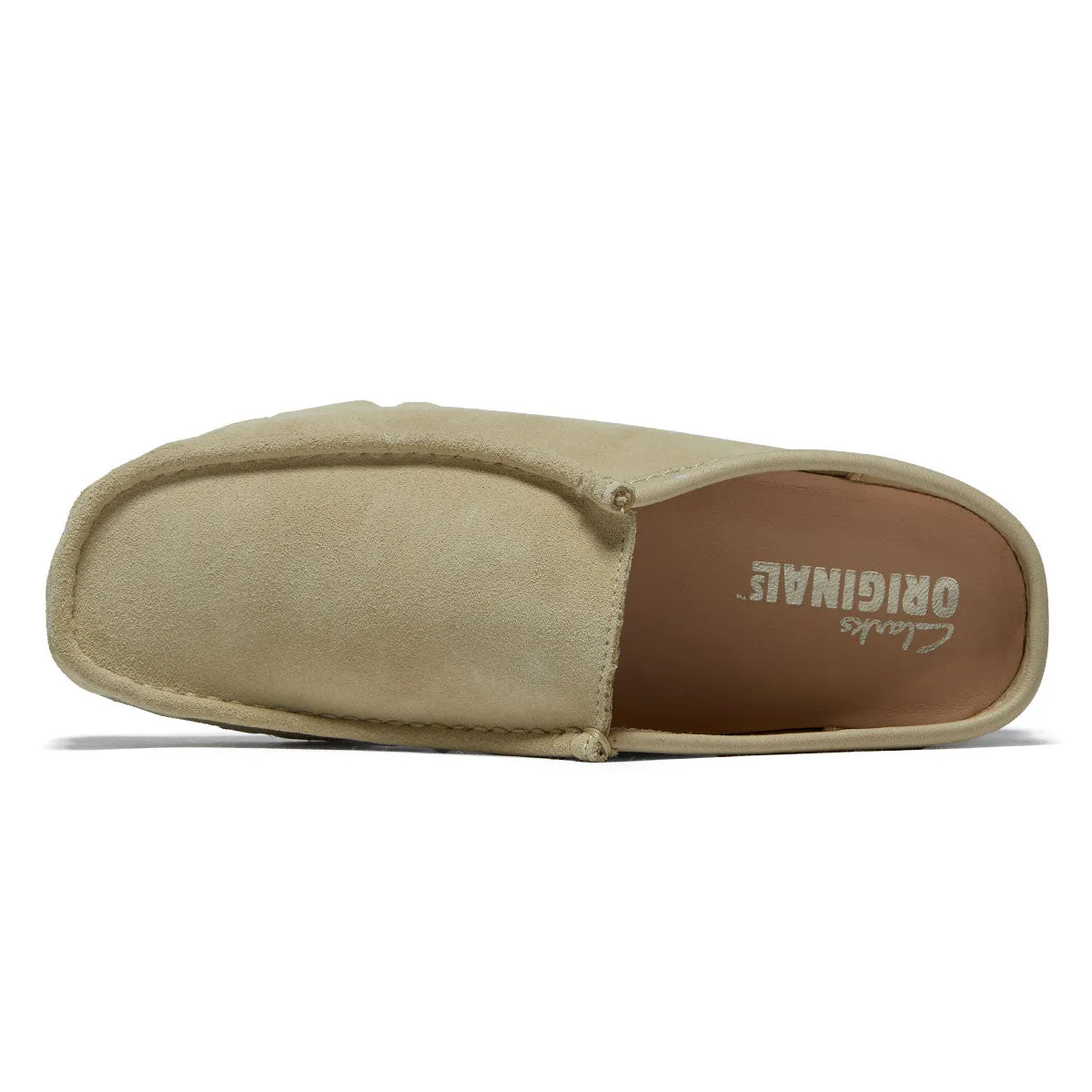 Clarks Wallabee Slip Shoes - Maple Suede Airy Lining Comfort Lining