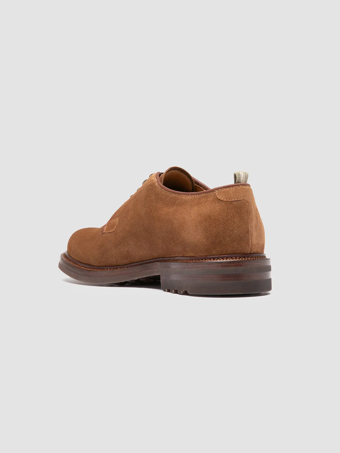 Smart Outfit ASTON FLEXI 001 - Brown Suede Derby Shoes