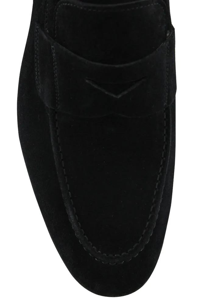 Spring Light Fiori Di Lusso Black Penny Loafers