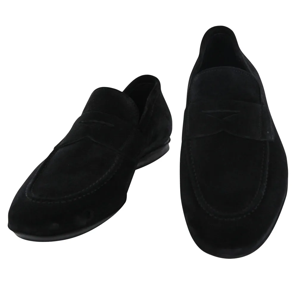 Fiori Di Lusso Black Penny Loafers Casual Everyday Footwear