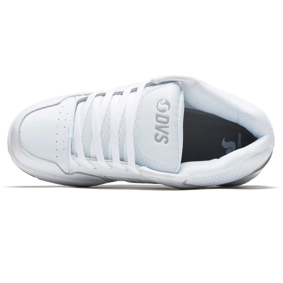 DVS Enduro 125 Shoes - White Reflective/Gum/Nubuck Traction pattern