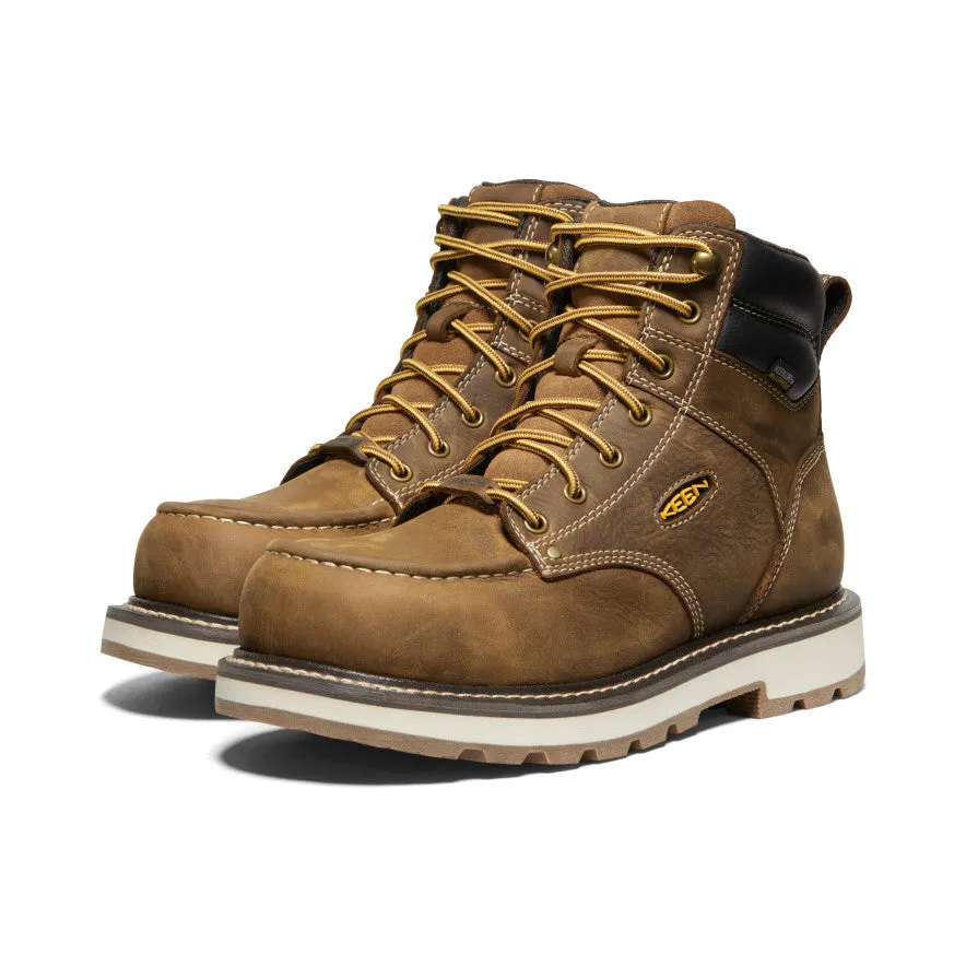 Men's Cincinnati 6" Waterproof 90?? Heel Boot (Carbon Toe)  |  Belgian/Sandshell Comfortable Terrain easy move