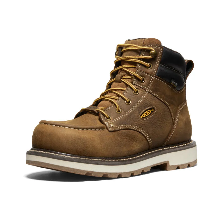 Men's Cincinnati 6" Waterproof 90?? Heel Boot (Carbon Toe)  |  Belgian/Sandshell Stability Enhancer