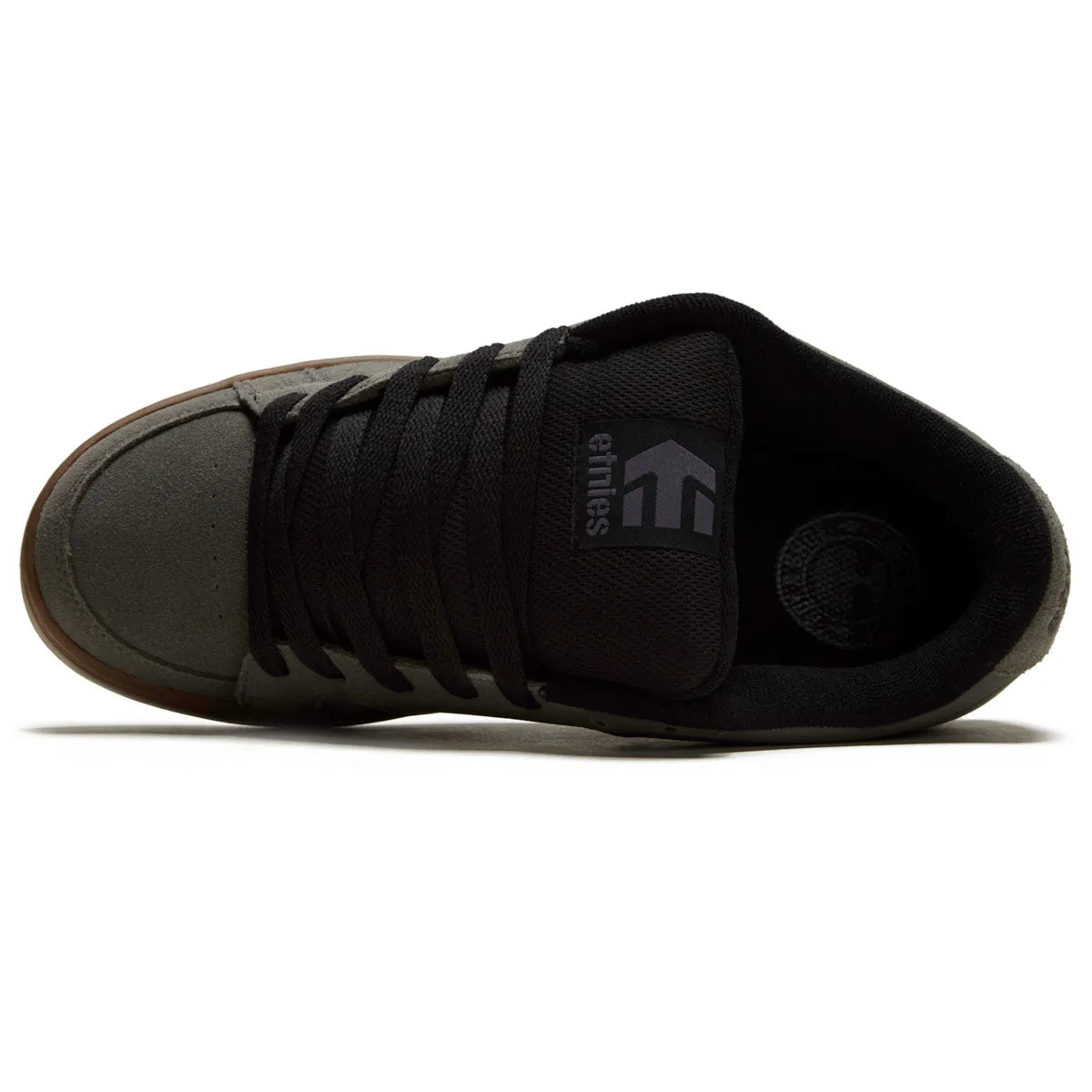 Plush Style flex design Etnies Kingpin Shoes - Grey/Black/Gum
