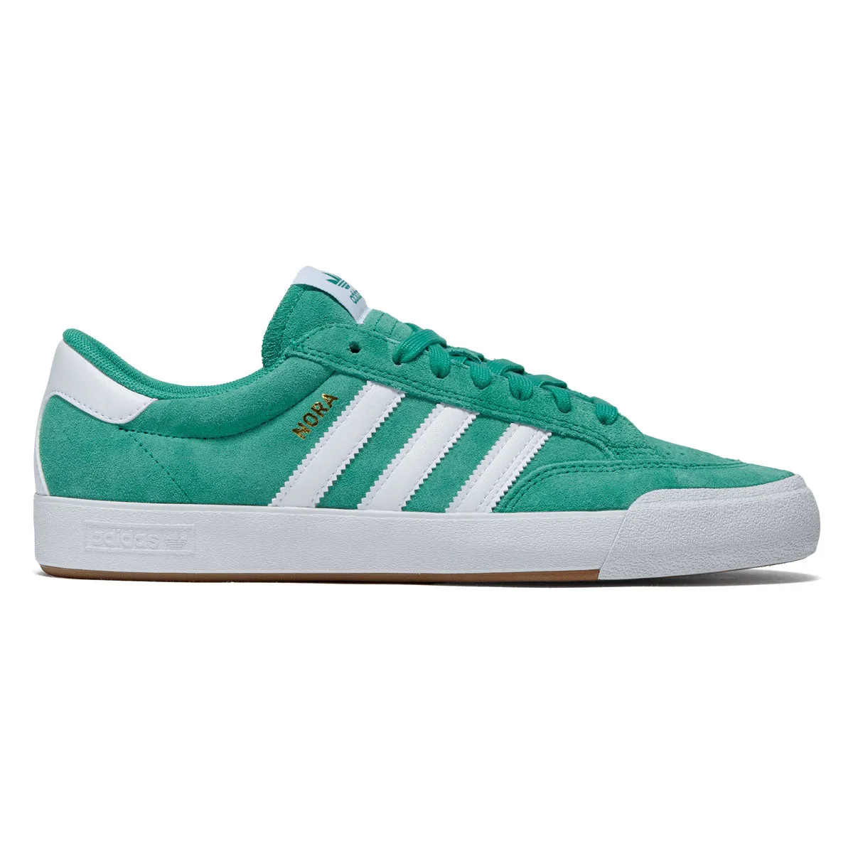 Flex Fit mesh material Adidas Nora Shoes - Court Green/Ftwr White/Gum