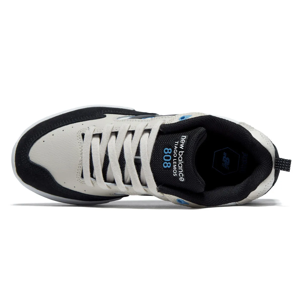 New Balance 808 Tiago Lite Shoes - Sea Salt/Black Padded Fit