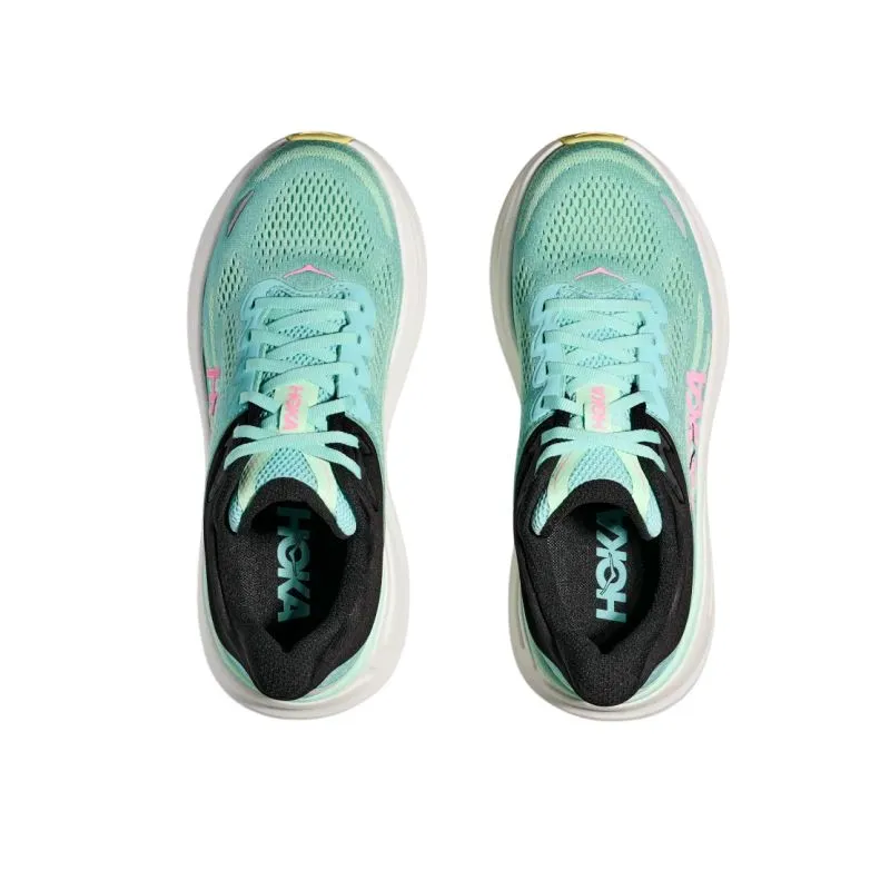 HOKA Bondi 9 B Womens Running Shoes EvaMidsole Secure - fit