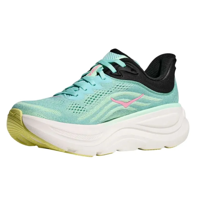 running in dry conditions easy - to - put - on shoes HOKA Bondi 9 B Womens Running Shoes