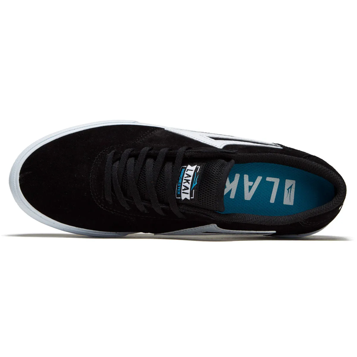 Comfortable Straps Lakai Manchester Shoes - Black