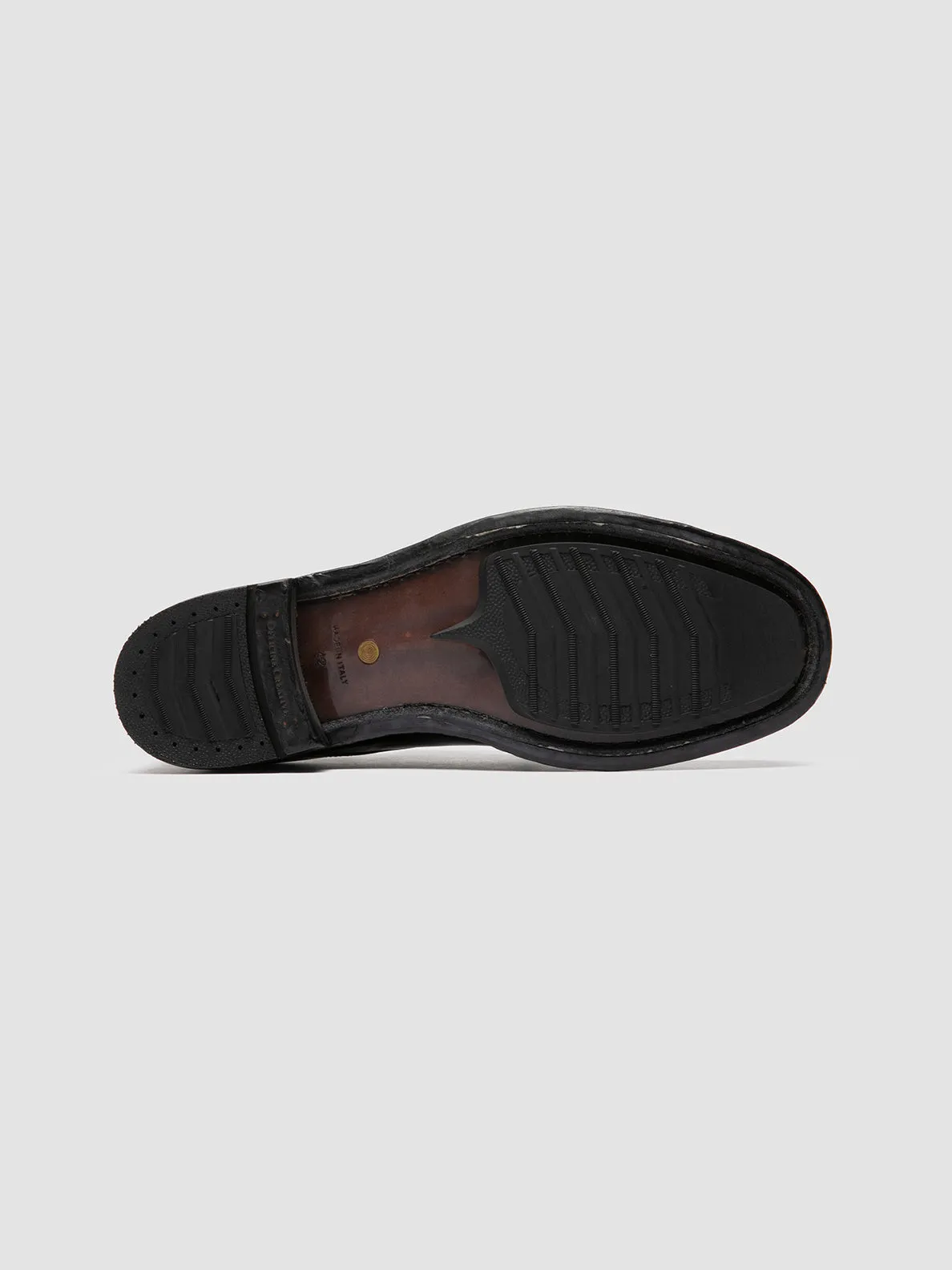 BALANCE 019 - Black Leather Derby Shoes All Day Wear