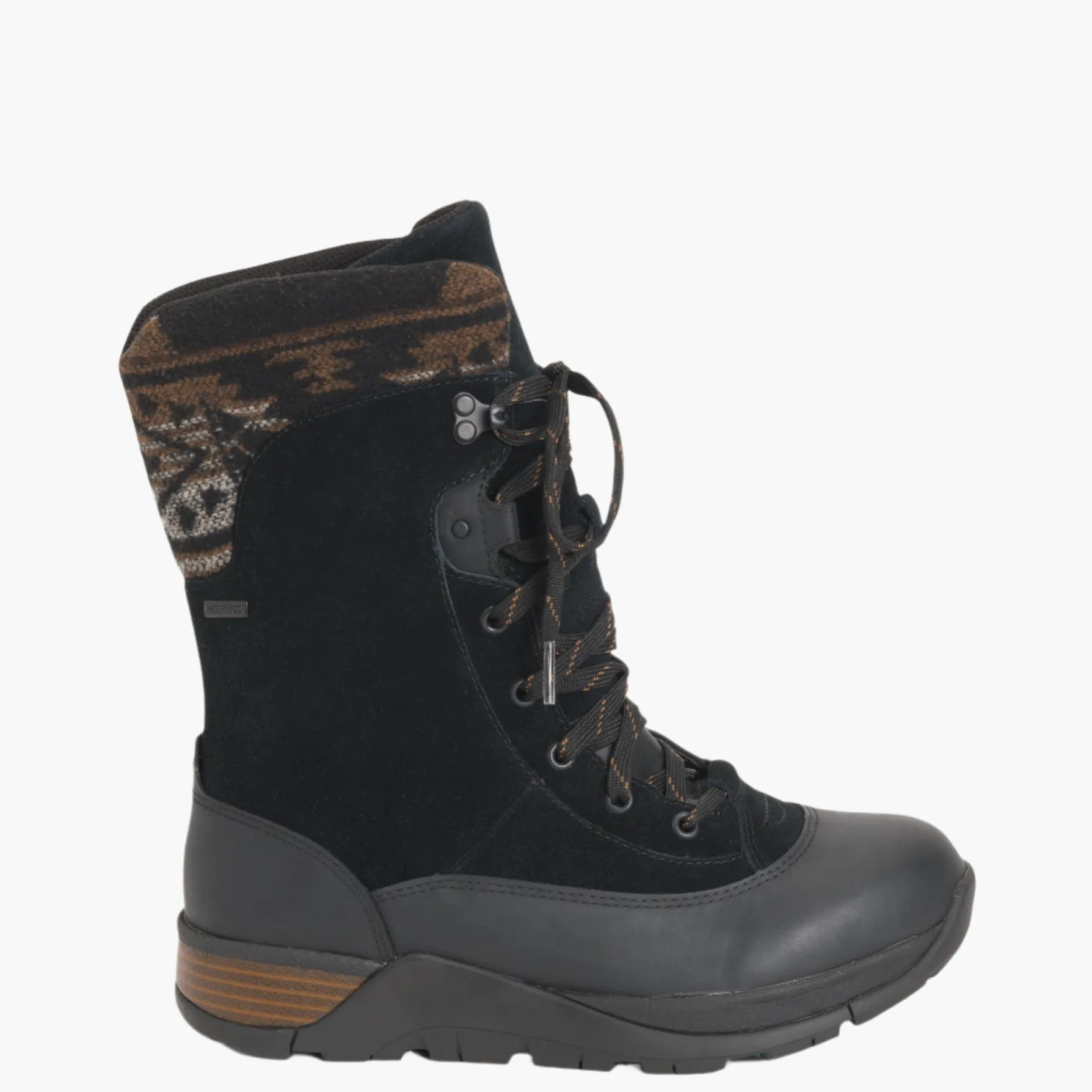 Adventure Ready Boots Snow Tread Women's Apres Lace Leather