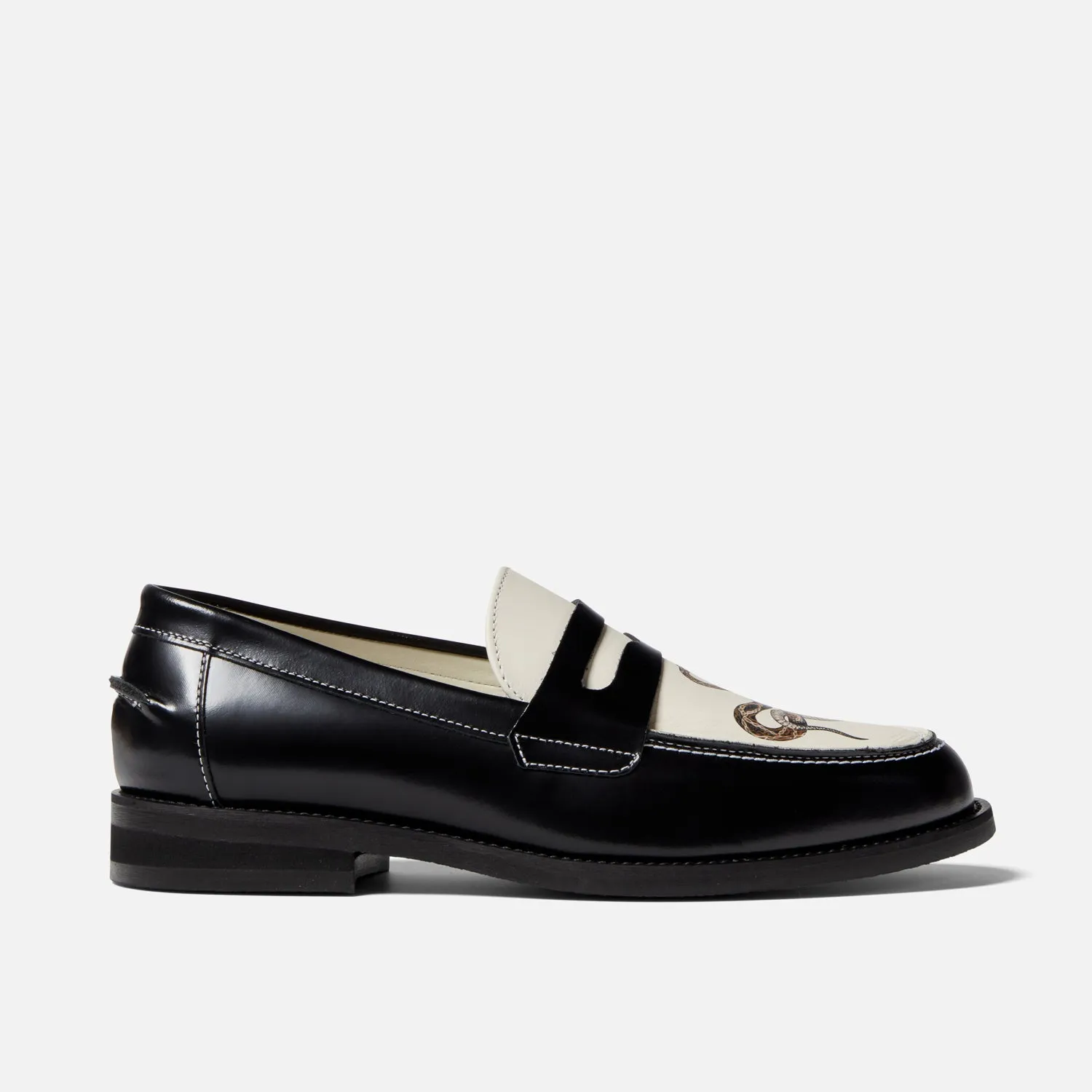 Royal Mood Wilde Snake Penny Loafer - Men's