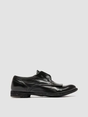 LEXIKON 550 - Black Leather Derby Shoes City Life Step Style