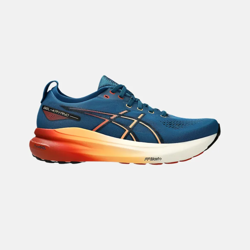 Asics Gel-Kayano 31 Men's Running Shoes - Rich Navy/Spice Latte shock - absorbing comfort unisex sports shoes