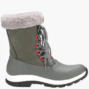 Travel Boots Cozy Coverage Women's Apres Lace Arctic Grip