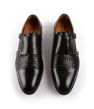 Form Core Handwoven Double Monk Straps - Black