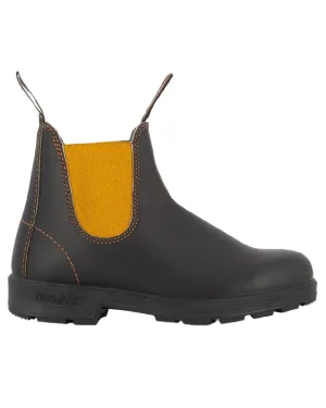 Blundstone 1919 Brown Mustard Chelsea Boots Essential Boot
