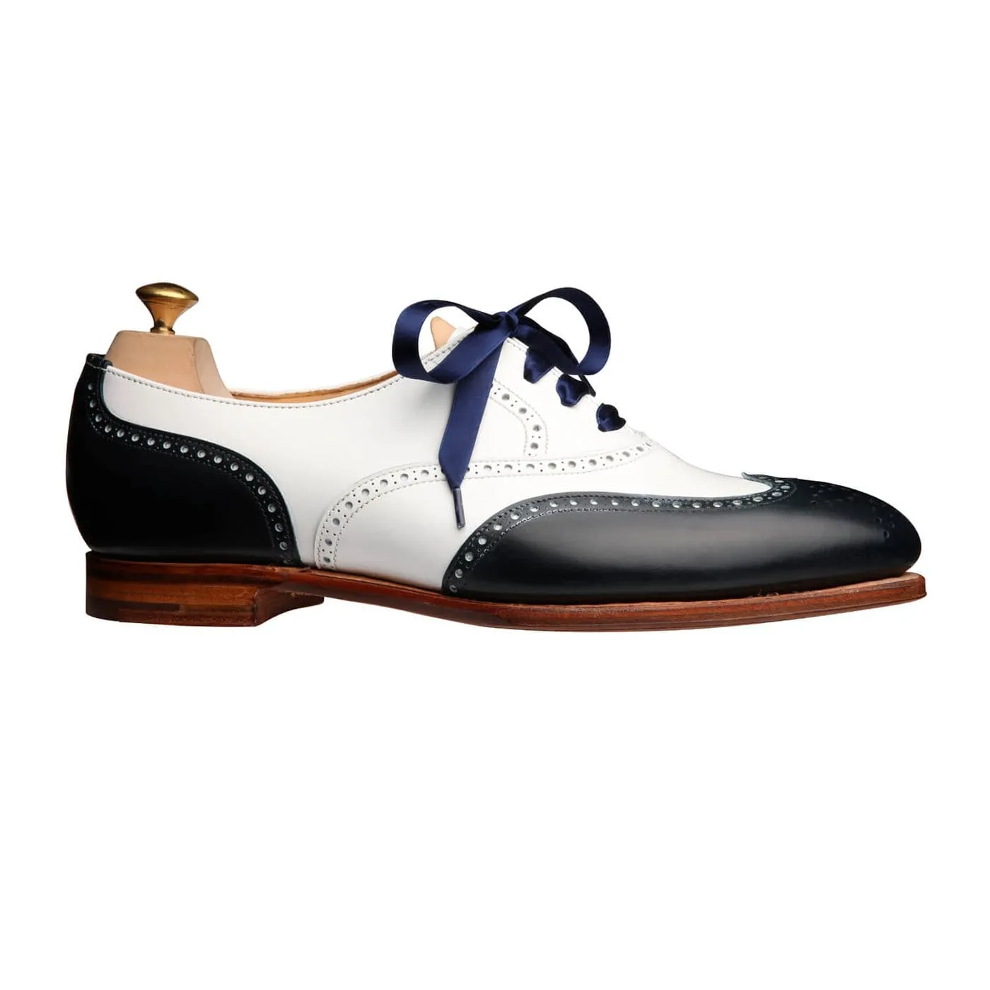 Jenny Navy & White All Day Wear Shoes Work Style