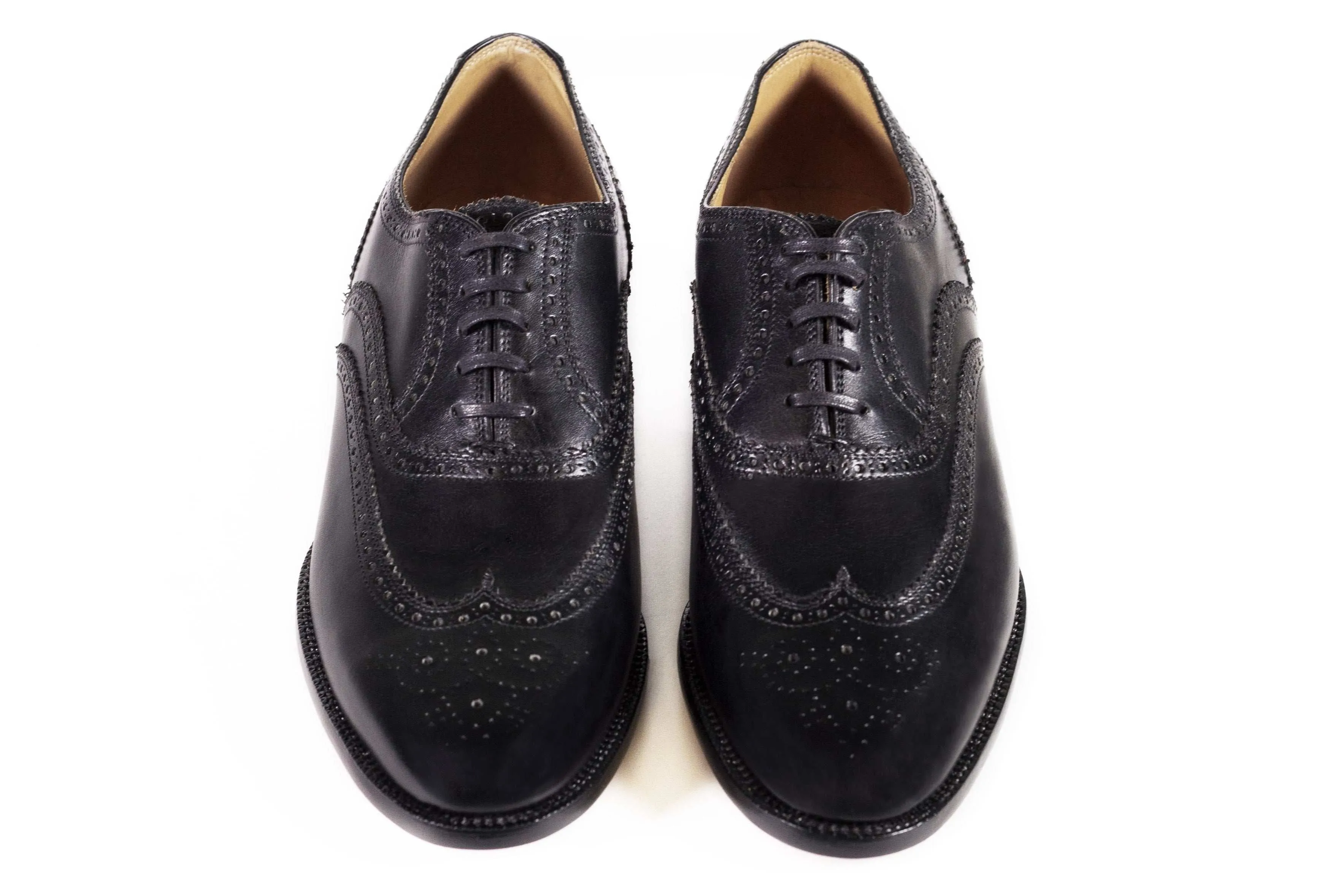All Day Comfort Business Ready WOMAN OXFORD FUUL BROGUE WITH WING CAP CALF LEATHER