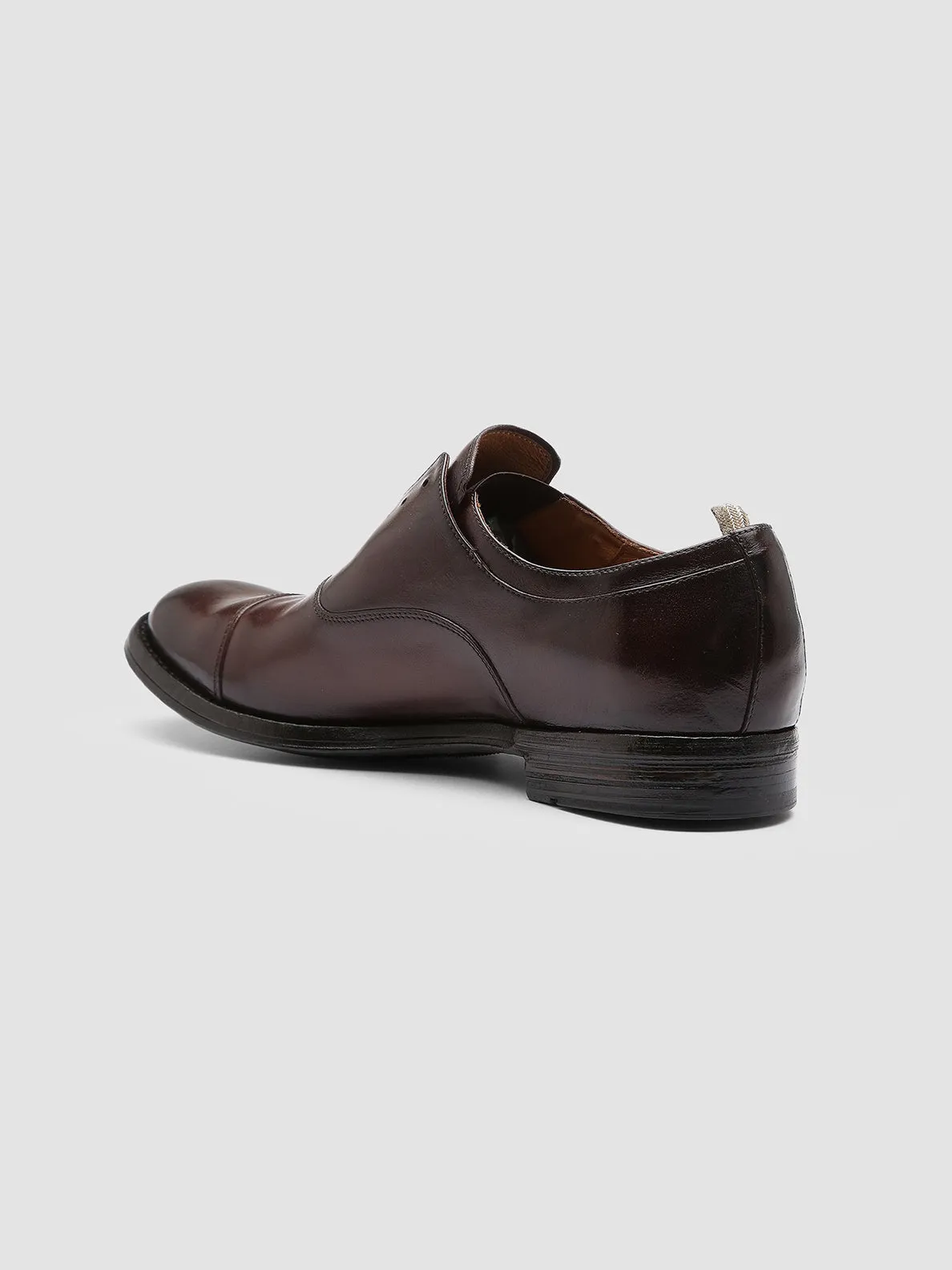 Business Shoes Stylish Smart Fit ANATOMIA 015 - Dark Brown Leather Oxford Shoes