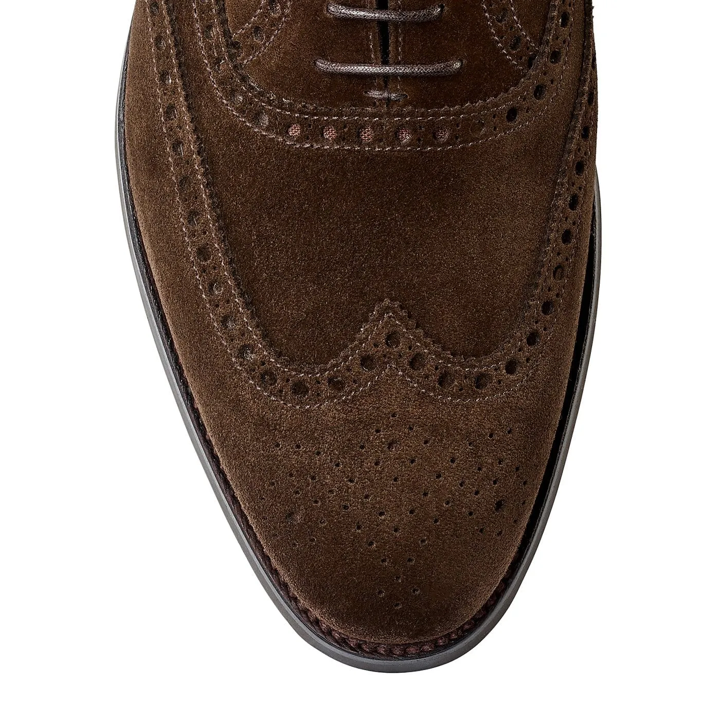 Westgate 2 Dark Brown Calf Suede Footwear Innovation Office Fashion