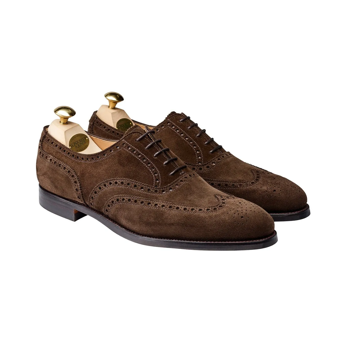 Westgate 2 Dark Brown Calf Suede Urban Look
