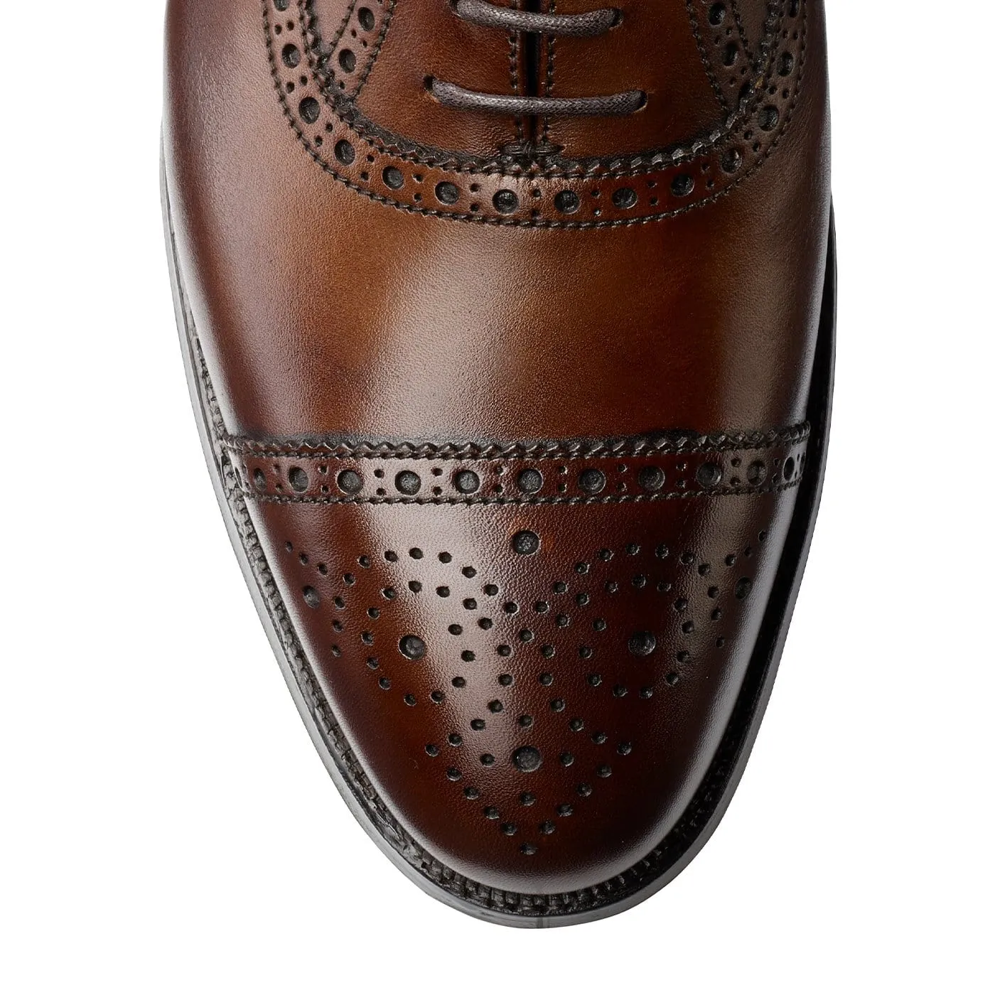 Westfield Dark Brown Burnished Calf Comfy Walk Urban Slip On
