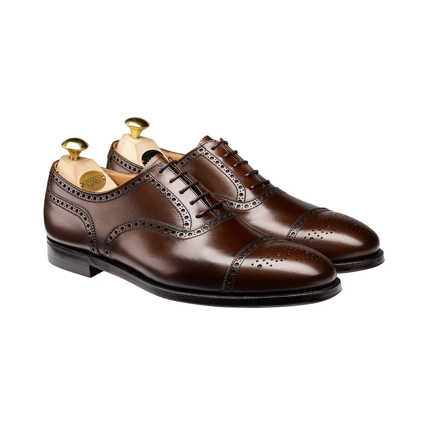 Smart Dress Westfield Dark Brown Burnished Calf