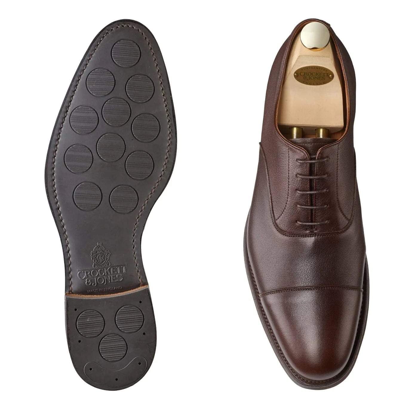 Comfort sole Dorset Dark Brown Milled Calf