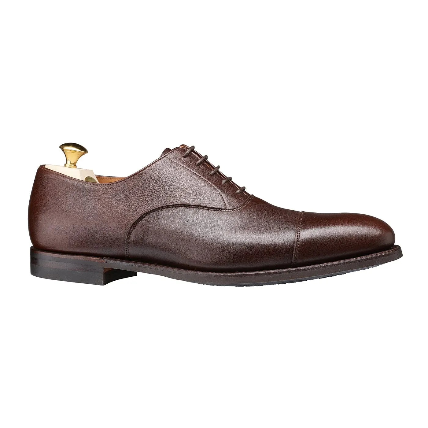 Smart Office Fit Trendy Shoes Dorset Dark Brown Milled Calf