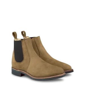 Chic Walk Chic Comfort Fit 6-Inch Chelsea Women's Boots 3457 - Olive Mohave