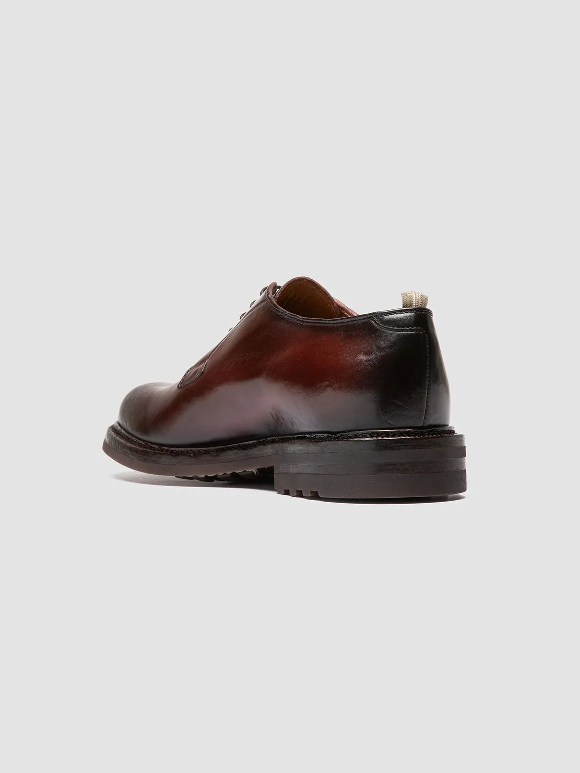 Office Wear ASTON FLEXI 001 - Burgundy Leather Derby Shoes