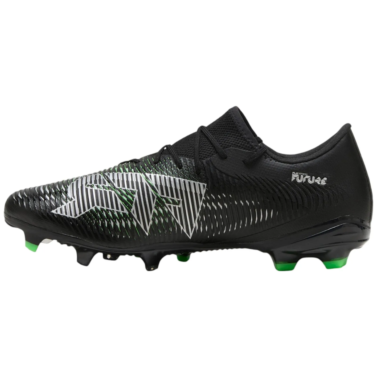 Muddy Field Puma Future 8 Match Mens Low-Cut Firm Ground Football Boots