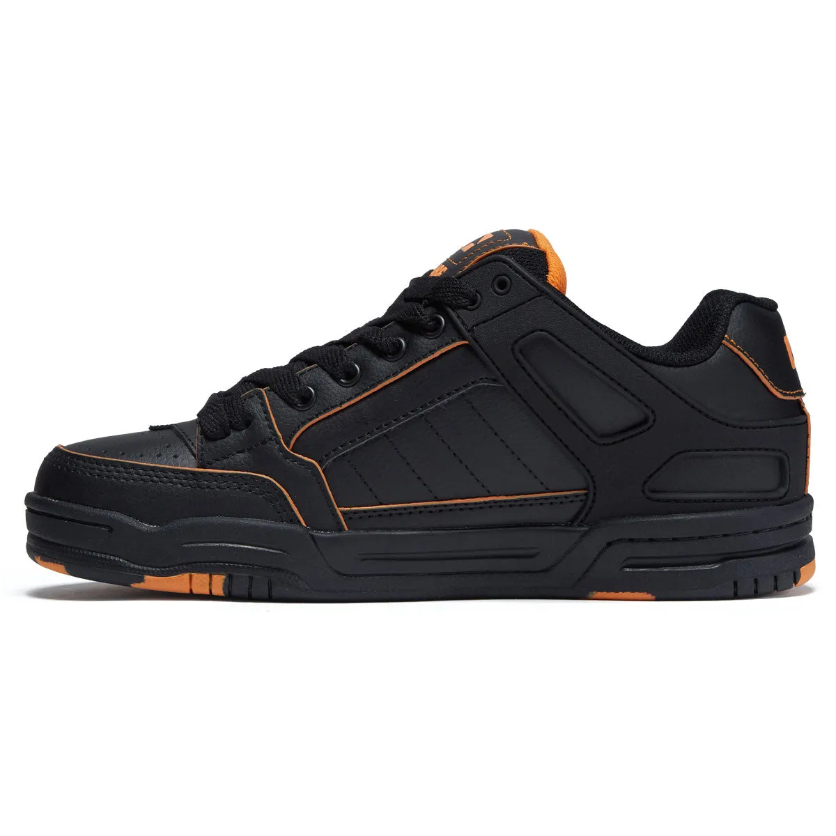 Globe Tilt Shoes - Black/Orange/Mosaic Lace   Up