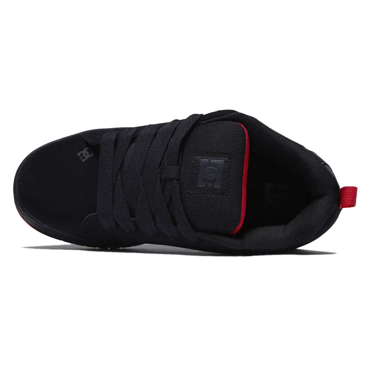 City Comfort DC Court Graffik SQ Shoes - Black/Grey/Red