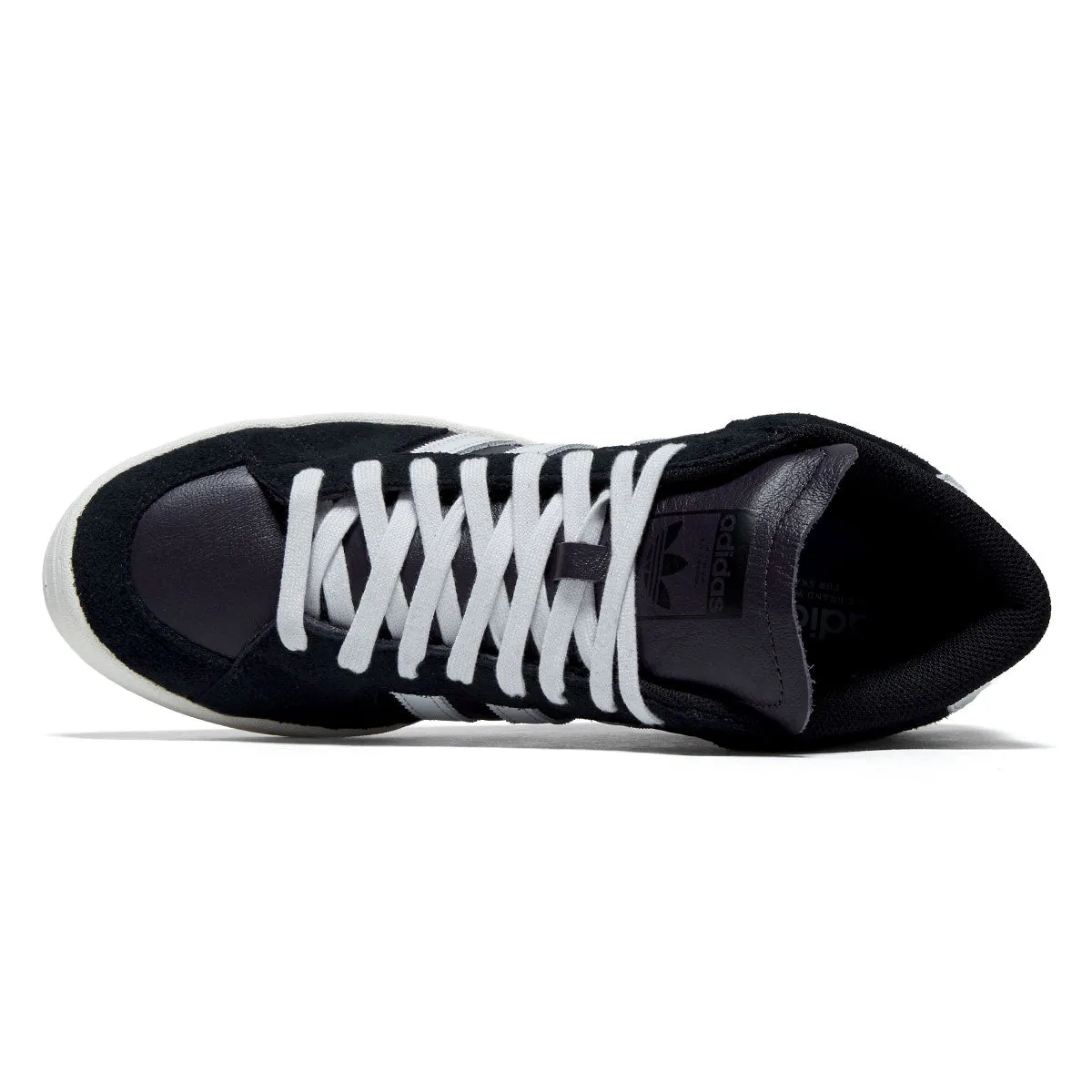 Supportive arch Low Profile Fit Adidas Superskate Shoes - Core Black/Crystal White/Off White