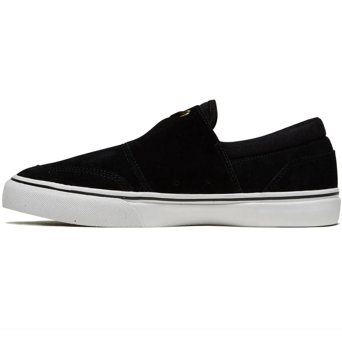 Anti   Slip Feature Emerica Servold Shoes - Black/White/Gold