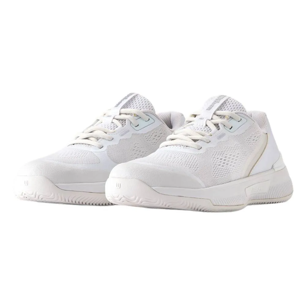 Wilson Intrigue Pro Women's Tennis Shoe (White/Silver) Supportive Fit