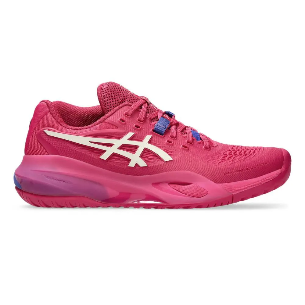 Comfort Motion Asics Gel Resolution X Women's Tennis Shoe (Bright Rose/Cream)